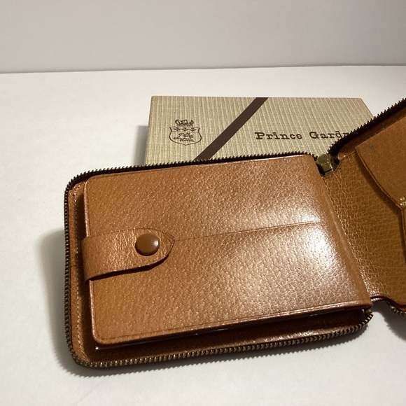 Vintage Prince Gardner pigskin wallet in box - Picture 4 of 11